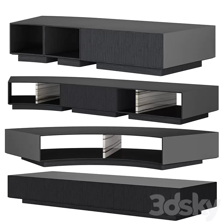 Set minotti amber 3D Model Set minotti amber 3D Model