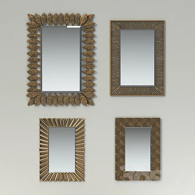 Set mirror Christopher Guy 3DModel Set mirror Christopher Guy 3DModel
