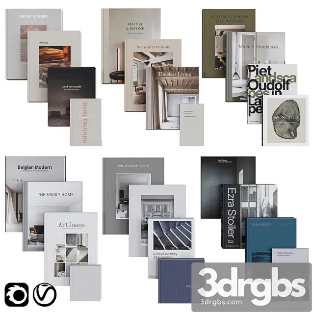 Set of 01 3D Model Download