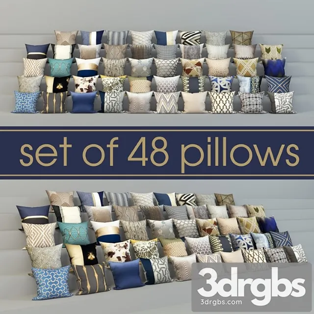 Set of 48 set of 48 semi 3D Model Download Set of 48 set of 48 semi 3D Model Download