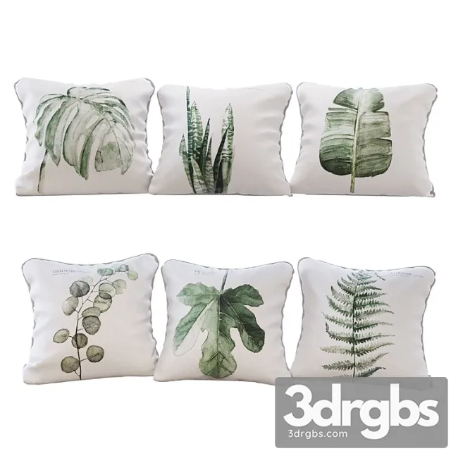 Set of 6 with urban botanic 01 print 3D Model Download Set of 6 with urban botanic 01 print 3D Model Download