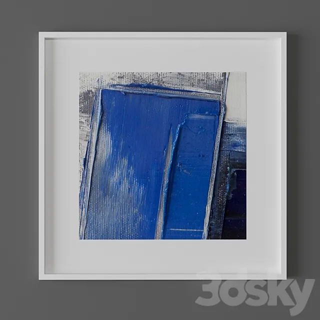 Set of abstract paintings 29 3D Model Set of abstract paintings 29 3D Model