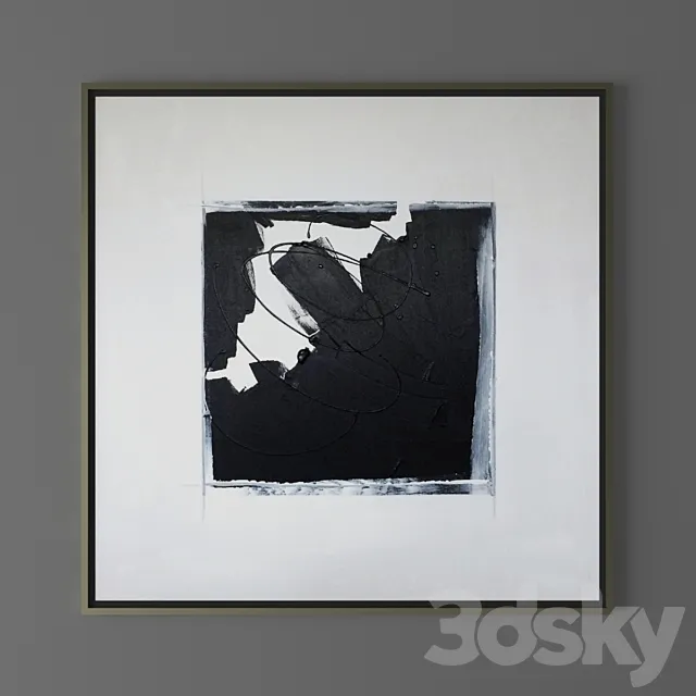 Set of abstract paintings 49 (2014) 3D Model Set of abstract paintings 49 (2014) 3D Model
