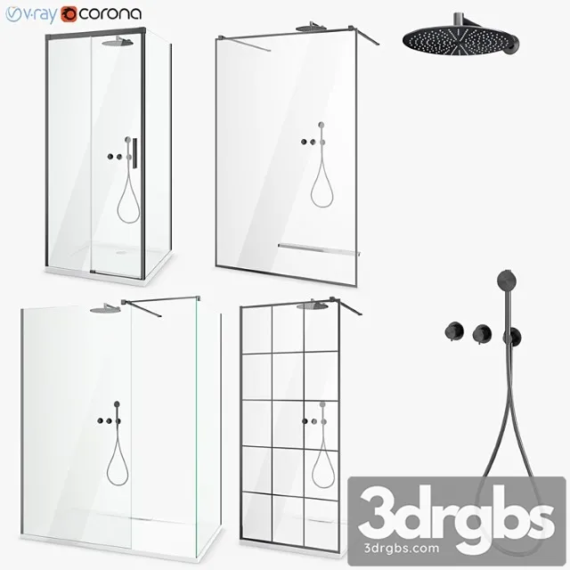 Set of Cabins Radaway Set 47 3D Model Download Set of Cabins Radaway Set 47 3D Model Download