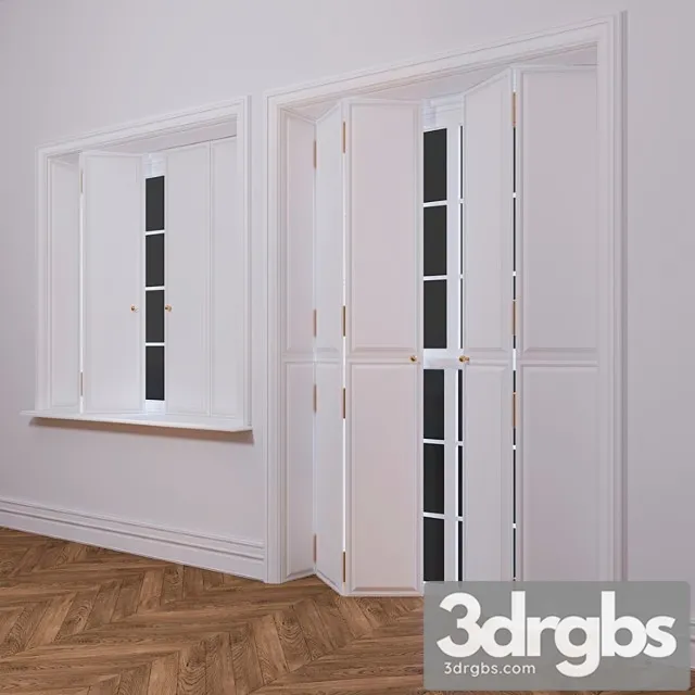 Set of classic windows 3D Model Download