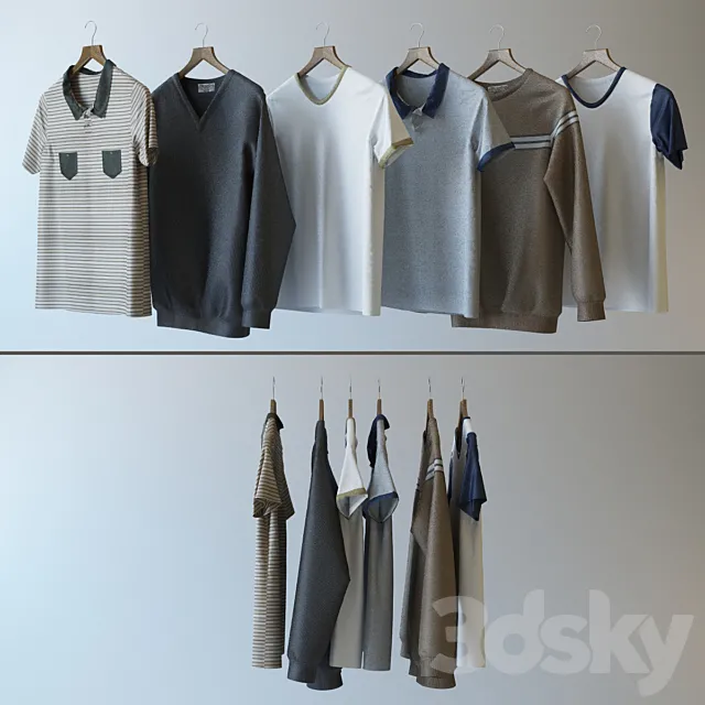 Set of clothes 3DModel