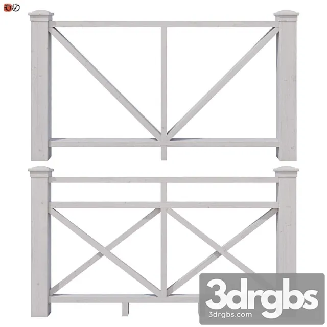 Set of Handrails and Terrace Railing 6 3D Model Download Set of Handrails and Terrace Railing 6 3D Model Download