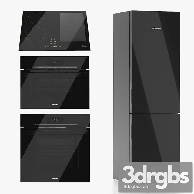 Set of household appliances miele 02 Set of household appliances miele 02