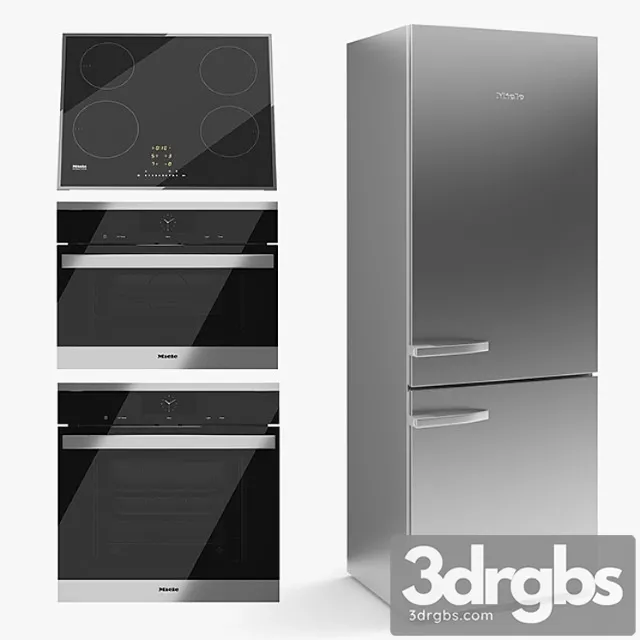 Set of household appliances miele 04 Set of household appliances miele 04