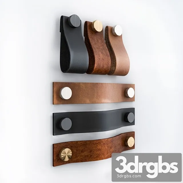 Set of leather pens d14 from knob house Set of leather pens d14 from knob house