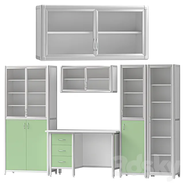 set of medical furniture “Lavkor” 3D Model set of medical furniture “Lavkor” 3D Model
