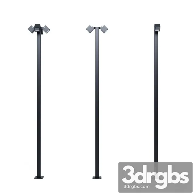 Set of outdoor spotlights h-6m Set of outdoor spotlights h-6m