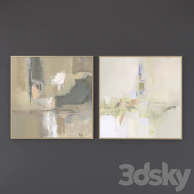 Set of pictures 3 3D Model Set of pictures 3 3D Model