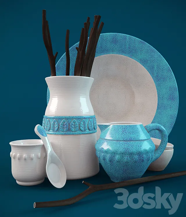 Set of Provence. 3DModel Set of Provence. 3DModel