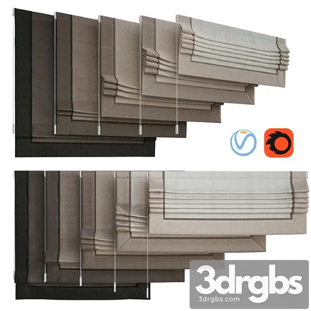 Set of roman blinds 11 Set of roman blinds 11