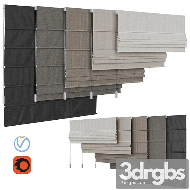 Set of roman blinds 6 Set of roman blinds 6