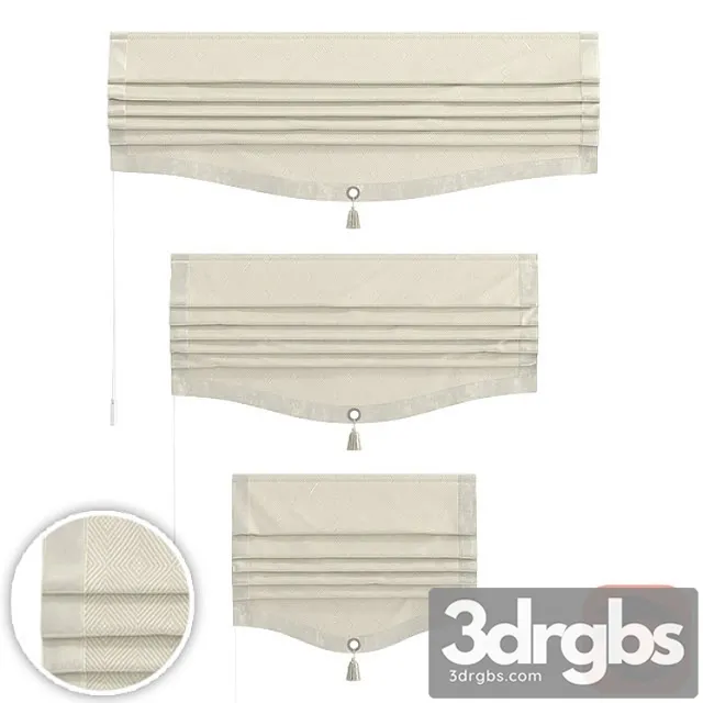 Set of roman curtains arissa (inma) Set of roman curtains arissa (inma)