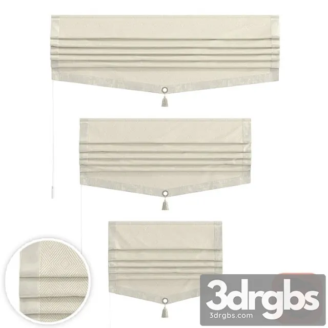 Set of roman curtains marit (inma) Set of roman curtains marit (inma)