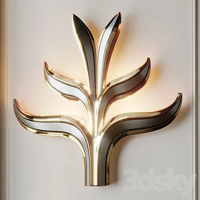 Set of Two Huge Brass by Richard Faure 3DModel Set of Two Huge Brass by Richard Faure 3DModel