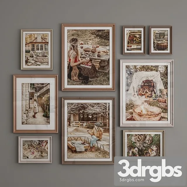 Set photo by tifforelie 3D Model Download