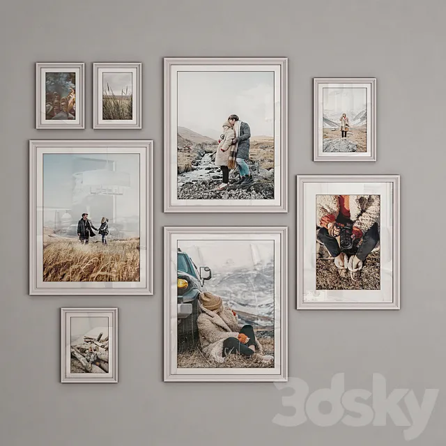 Set photo from travel 002 3DModel Set photo from travel 002 3DModel