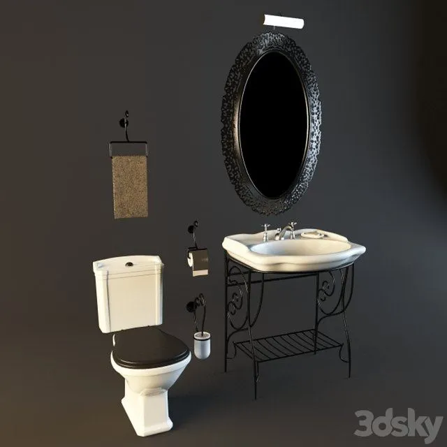 Set plumbing 3D Model