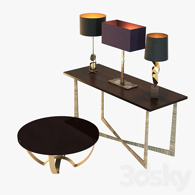 Set Porta Romana 3DModel