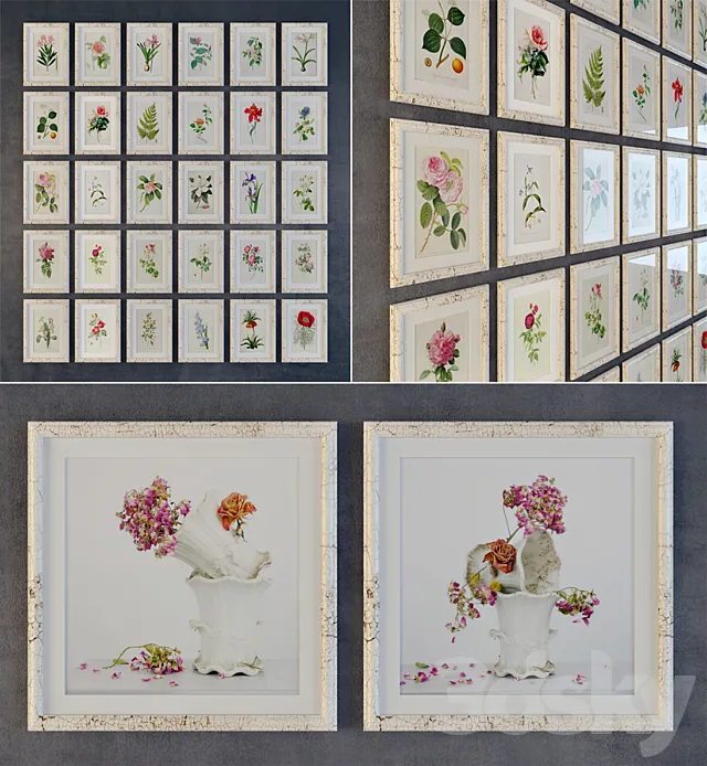 Set “Provence” 3D Model