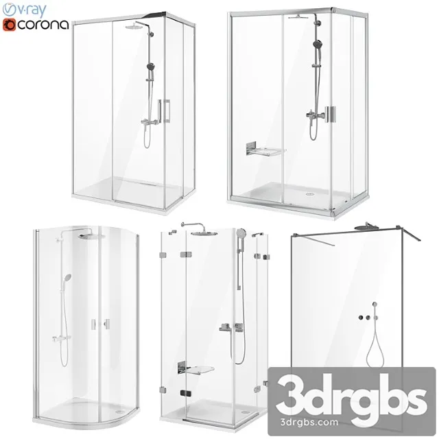 Set Ravak and Radaway Set 88 3D Model Download