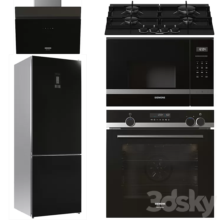 Set Siemens Appliance 3D Model