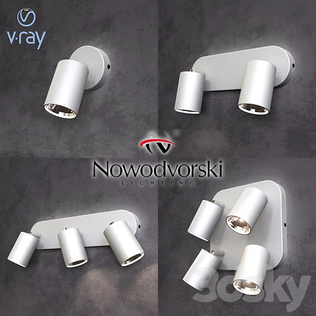 set spots EYE Nowodvorski 3D Model