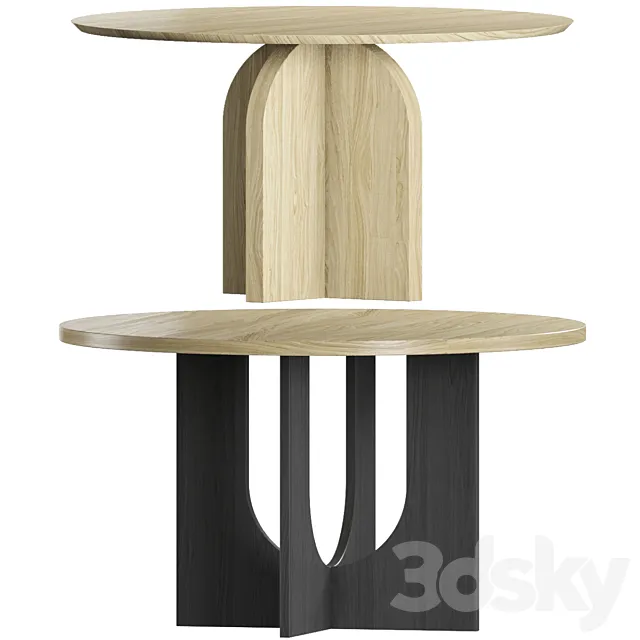 set table cazarina 3D Model set table cazarina 3D Model