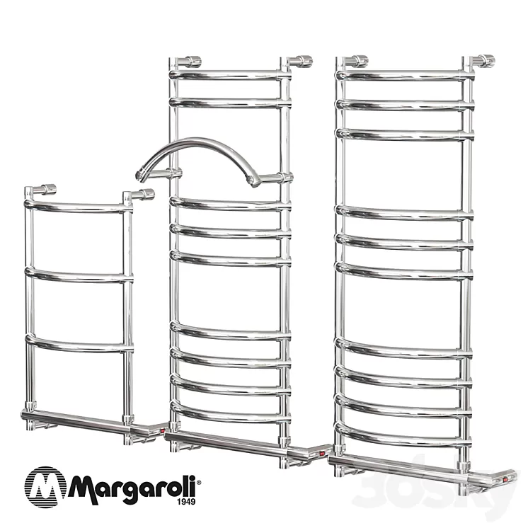 Set towel margaroli Collection: Luna 3D Model Set towel margaroli Collection: Luna 3D Model