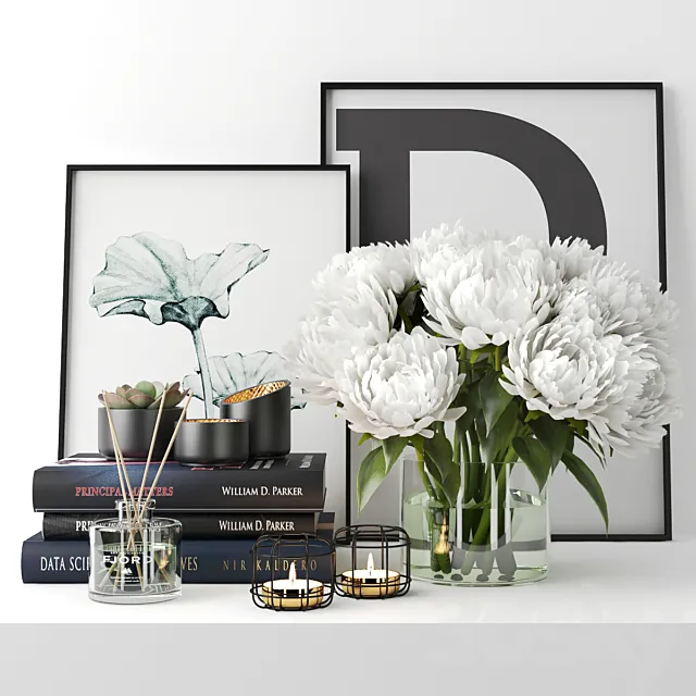 set1139 -peony 3DModel