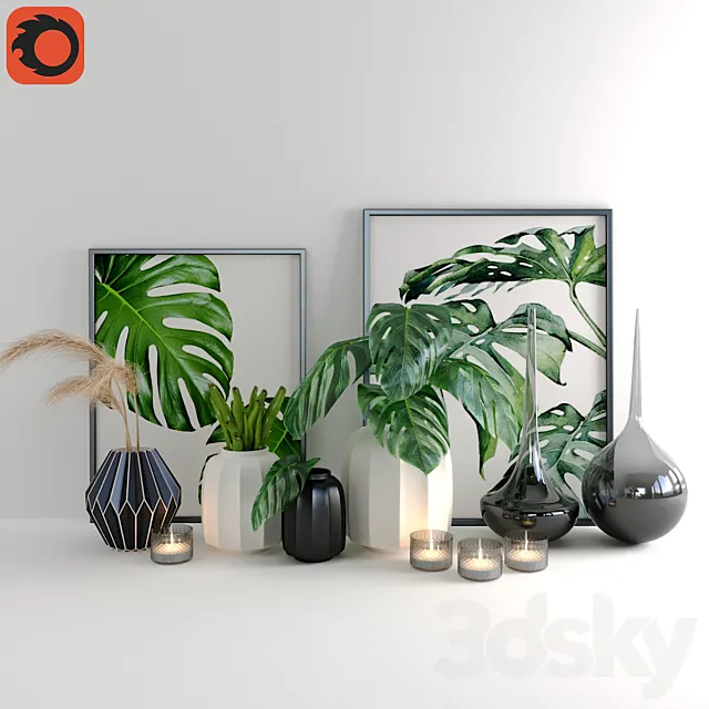 set1142 -green2 3D Model