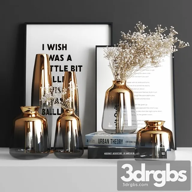 Set1146 -twig in gold