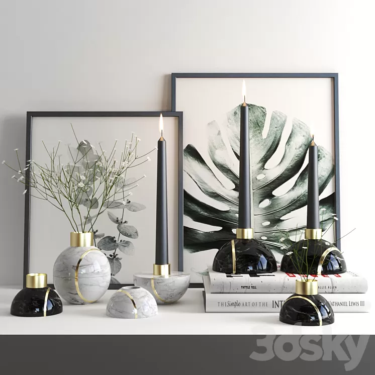 set1252 -black4 3D Model