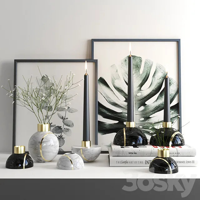 set1252 -black4 3DModel