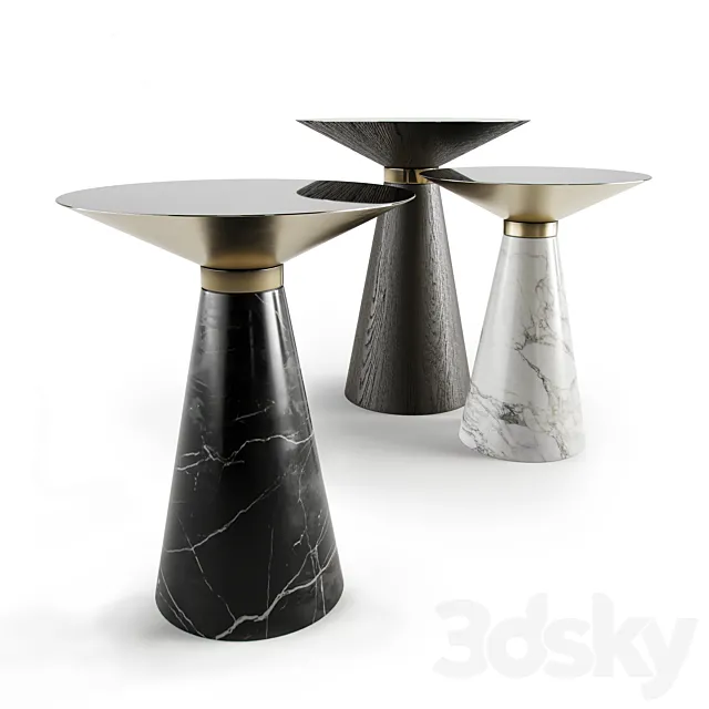 Set_Vid_Coffe_Table_Luxury 3DModel
