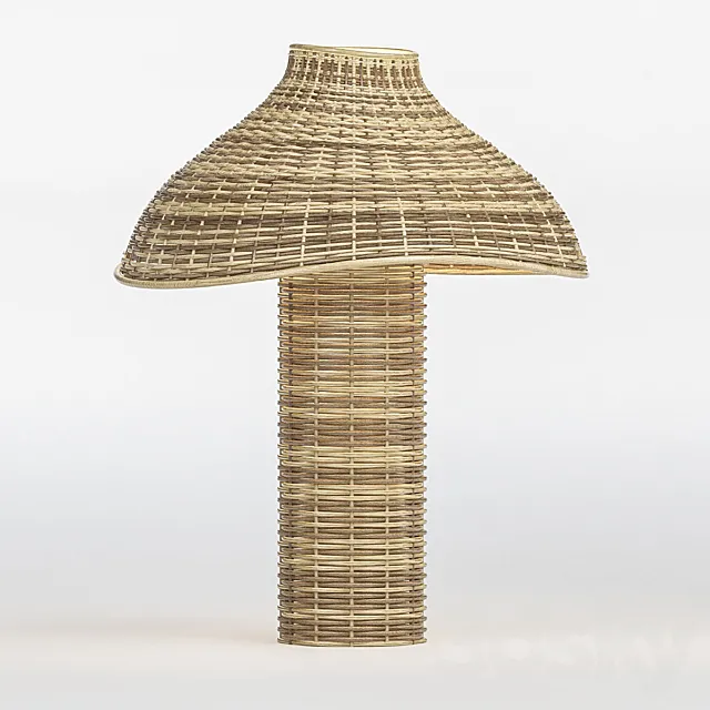 Seta wicker 3D Model Seta wicker 3D Model