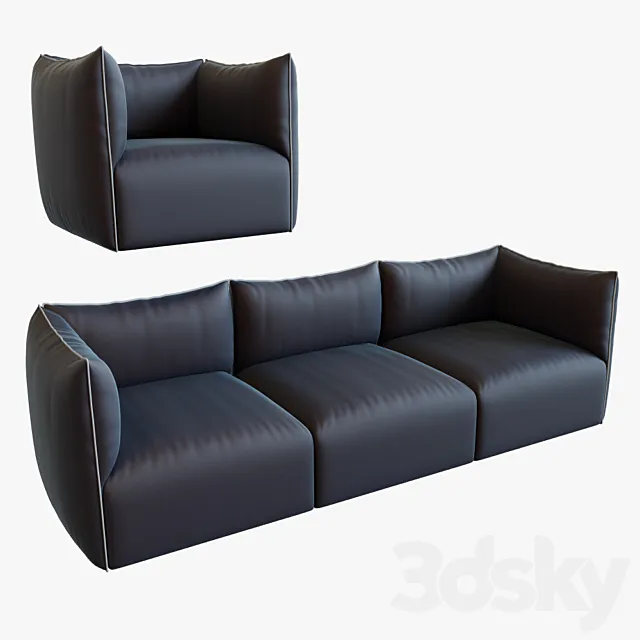 settanta sofa 3DModel settanta sofa 3DModel