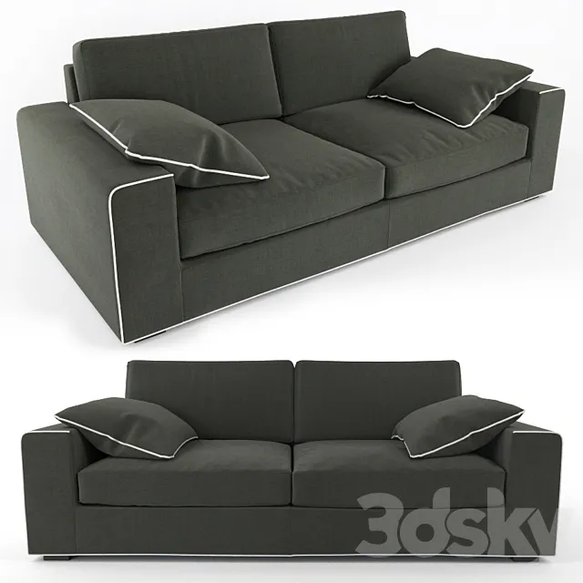 Settebello Salotti Moderno STAR DIVANO 3D Model Settebello Salotti Moderno STAR DIVANO 3D Model