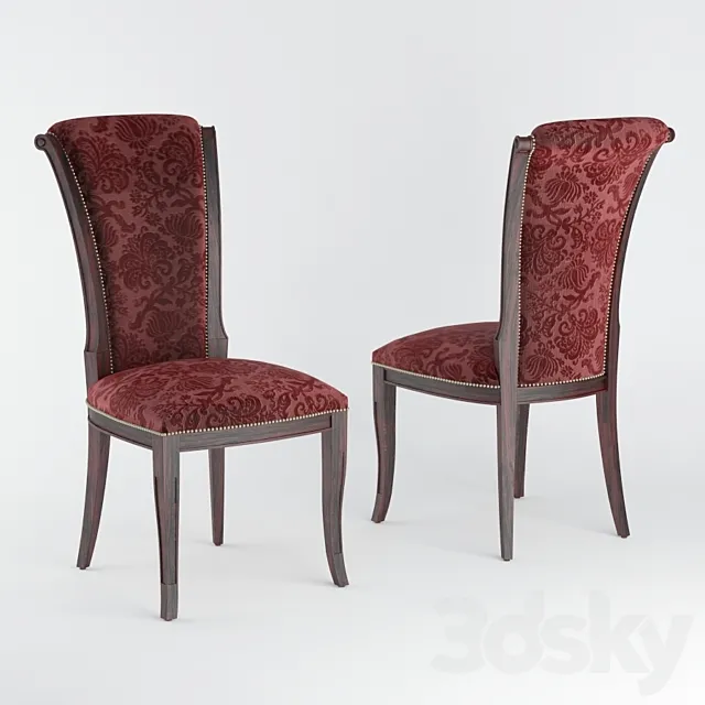 Seven Sedie Brooklyn Chair 3D Model