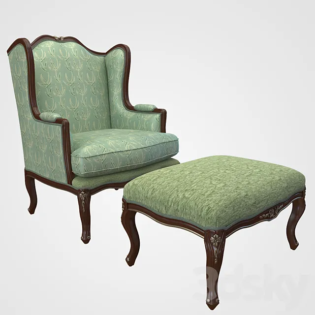 Seven Sedie Enea Armchair 3D Model
