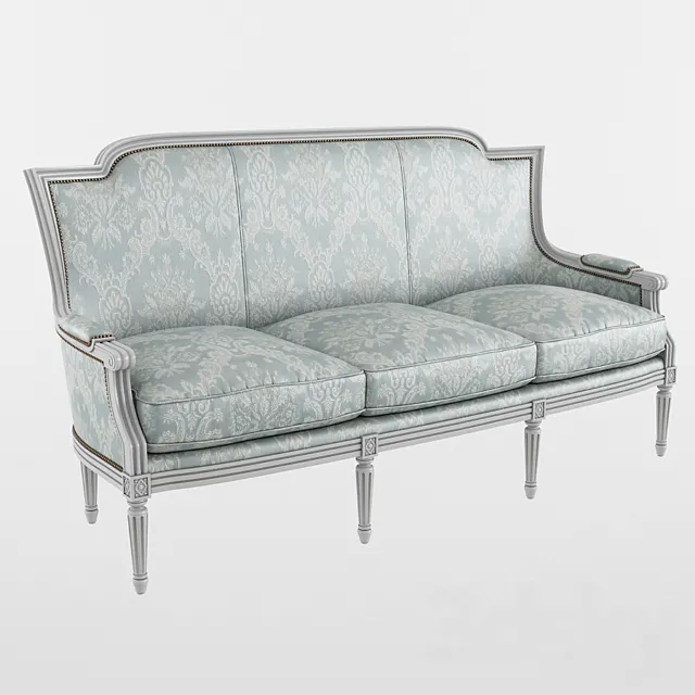 Seven Sedie Ottocento 3 Seater sofa Victoria 3D Model Seven Sedie Ottocento 3 Seater sofa Victoria 3D Model