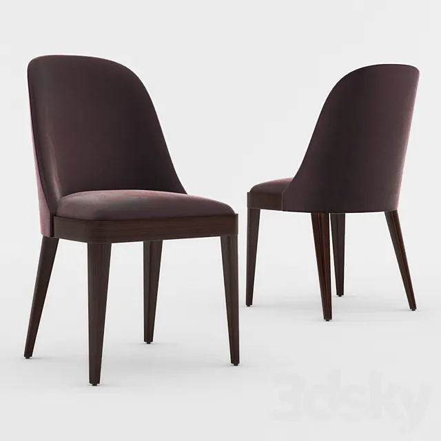 Seven Sedie Svezia Chair 3D Model