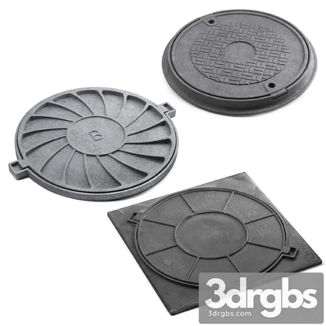 Sewer hatch 3D Model Download