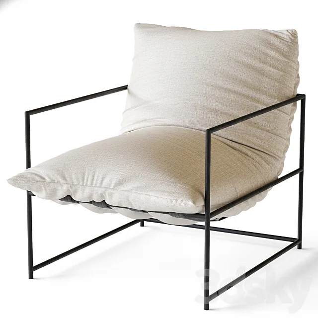 Sgothan armchair 3D Model Sgothan armchair 3D Model