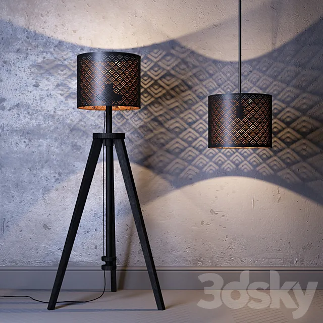 Shade Ikea Nemo base Latuers. suspension Second 3DModel Shade Ikea Nemo base Latuers. suspension Second 3DModel