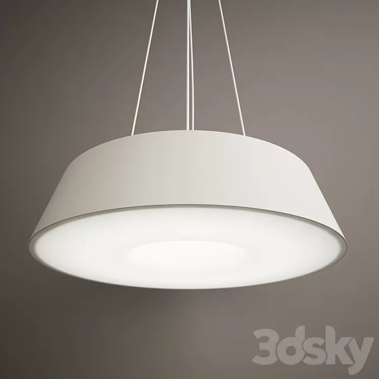 Shade pendant Den Single 268 3D Model Shade pendant Den Single 268 3D Model